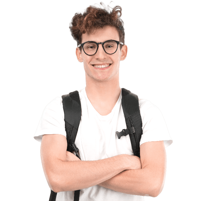 jovem estudante